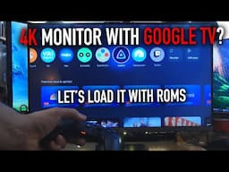 Is it a 4K Monitor OR a Google TV? Both. KTC A32Q8 Smart Monitor with Google TV