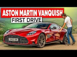 Driving the NEW Aston Martin Vanquish (Twin-turbo V12!) | Henry Catchpole - The Driver’s Seat