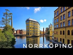 History Meets Modernity: A stroll through Industrilandskapet in Norrköping, Sweden (silent walk)