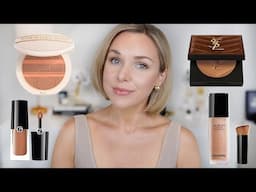 Trying New Luxury Makeup from Dior, YSL, Chanel, + Armani