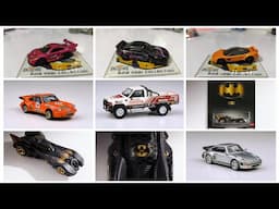 Kith Hot Wheels Batmobile, Para64 New Cars, Hot Wheels Mainlines and Legends Tour Porsche 935