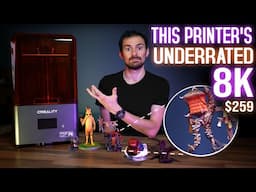 This $259 8K Resin Printer Is MUCH better than you think | Creality-Halot Mage 8K