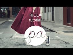 RIOLA skirt tutorial - part 1