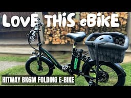 The HITWAY BK6M FOLDABLE 20X3" FAT TIRE COST EFFECTIVE eBIKE // Maggie Approved