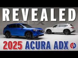 2025 Acura ADX Is an SUV Alternative to the Attainable Integra