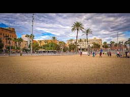 A Walk-through Barceloneta Beach 🏖️