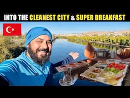 AVANOS, Cappadocia - Cleanest City Never Seen Before & SUPER Breakfast | PUNJABI TREKKER, Turkey