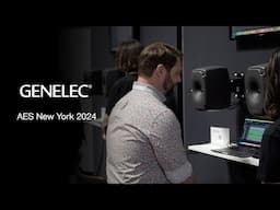 Genelec at AES New York 2024 - In Case You Missed It