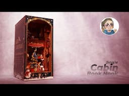 [Christmas Find] Jingle Cabin | DIY Miniature Dollhouse Crafts | Festive Crafting Tutorial