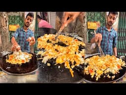 Fried Idli With Throwing Butter | Street Food India