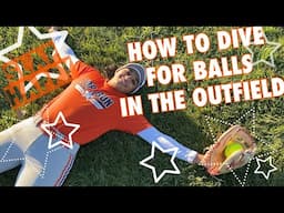 How to Dive - Outfield Drills & Softball Hacks