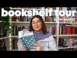 BOOKSHELF TOUR 🧚🏻‍♀️✨🪴📖 showing you the 600+ books in my home library!