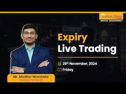 Sensex Expiry Live Trading | 29th November, 2024