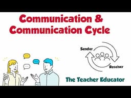 Communication and communication cycle