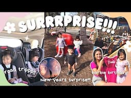 SURPRISING OUR KIDS WITH A NEW YEAR'S TRIP!!! **(plus) Victoria's Birthday**