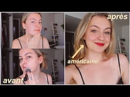 An American tries "French girl makeup" (while trying to speak French)