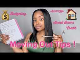 Tips Before Moving into Your First Apartment | Planning, Budgeting, Saving, Extra Money 💰It's Nu Nu