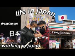 LIVING IN JAPAN | dropping out and leaving the philippines, work life in japan & adulting