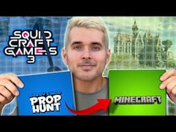 Prop Hunt PERO es MINECRAFT | Squid Craft Games 3