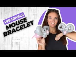 Adorable Mouse Bracelet Balloon Animal Tutorial! Easy!