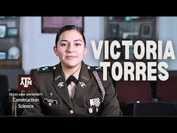 Reveille X handler Victoria Torres pursues construction science degree