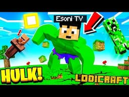 Esoni became THE HULK in MINECRAFT (Tagalog)