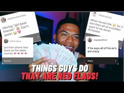 Reading Red Flags Women will NEVER Accept in a Man!🚩😂 (DRUNK EDITION)