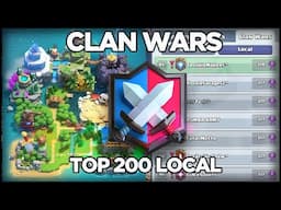 Clash Royale | Clan Wars (Top 200 Local)