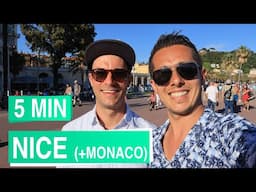 Nice & Monaco in 5 minutes ☀️🌴🏎️ Côte d'Azur, Cannes, Saint-Tropez