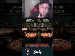 INSANE BACK TO BACK HITS FROM ALL IN ON ROULETTE!