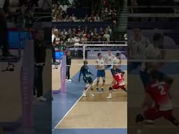 Earvin N’Gapeth Magic in France Volleyball Italy at Paris Olympics #volleyball #volley #sports #2024