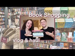 book shopping in a lovely English city (& a haul) // Across the Pond ep.1