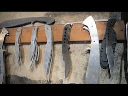 Custom Vs Production Blades and Sheaths : Atienza Kali