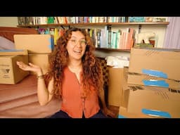 I'm Opening A Bookshop! Big Unboxing for the Miniature Truck Bookmobile!