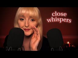 ASMR Close Ear to Ear Whispers & Mic Attention