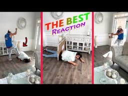 Scare Cam Pranks Compilation 🤣 Try Not To Laugh 2024 😂 Scare Cam Best Reactions #3