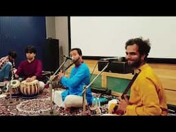 Raga Kirwani || House concert || Co flute player Nikhil Sharma and Tabla by Sapan Anjaria