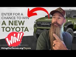 Win a Brand New Toyota from Hiring Our Heroes. Active Duty, Reservists,  Veterans