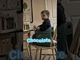 Chocoholic 3 year old Tantrum