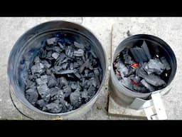 How to Make Charcoal at Home - Small Batch Hardwood Lump Charcoal