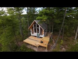 Window Wall Windows Begin - Offgrid Mountain Cabin Build Ep.57