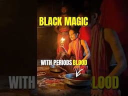 Black Magic with Periods Blood 😱 #shorts