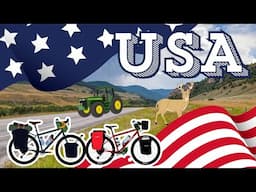 Cycling from Vancouver to New York - Part 2! USA - Montana to Illinois