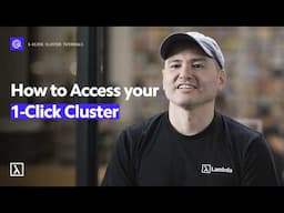 How to access your 1-Click Cluster