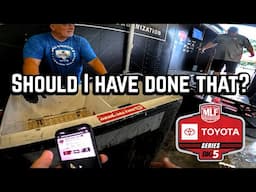 This almost got me DQ'ED!! Santee Cooper Toyota Series