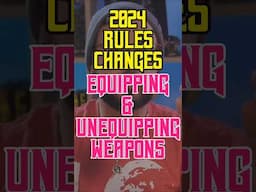 2024 Rules Changes - Weapon Switching