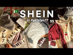 Shein delivers in Pakistan?? (No custom) | SHEIN HAUL 📦