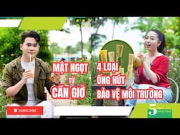 Mật ngọt từ Cần Giờ, 4 loại ống hút bảo vệ môi trường, tái chế quần áo | 5 Phút Sống Xanh | Tuần 5