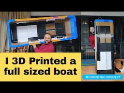 3D Printed Mini Electric Boat for 2 persons Project Update