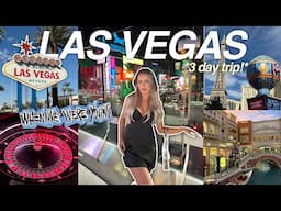 3 DAYS IN LAS VEGAS! 🎲🎰🇺🇸 (travel vlog) | The Strip, Casinos, WWWY Festival, Exploring, etc! | 2024